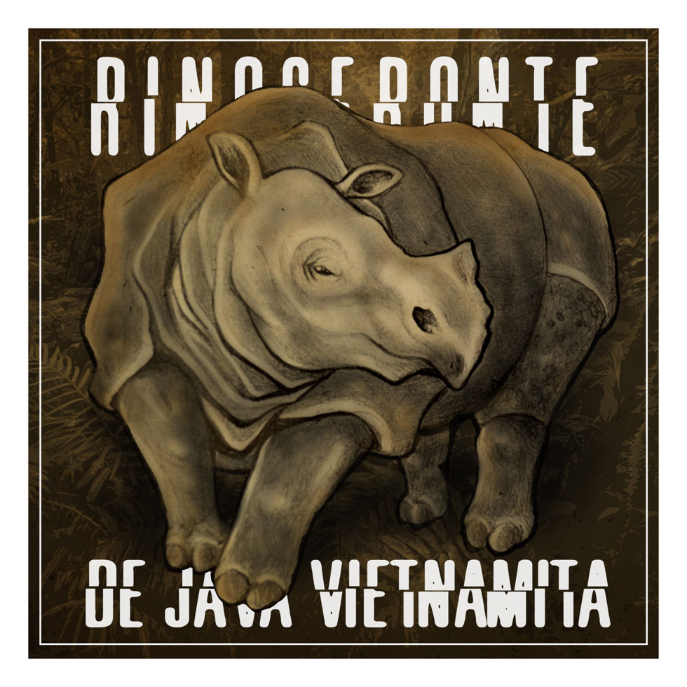 Artimalia: homenaje al rinoceronte de Java vietnamita en colaboracion con el Centro Barreira, Valencia