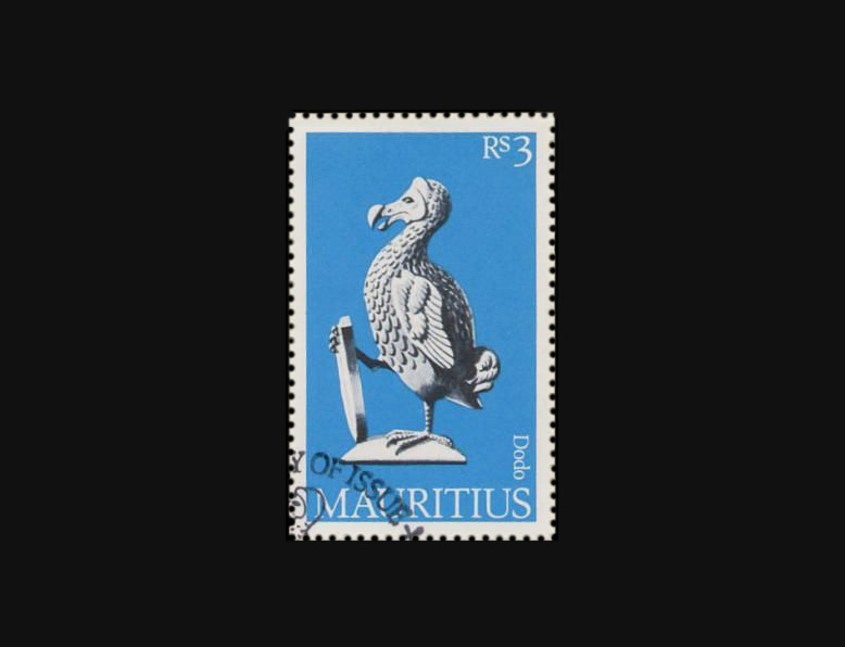 Blog Artimalia, sello postal dodo