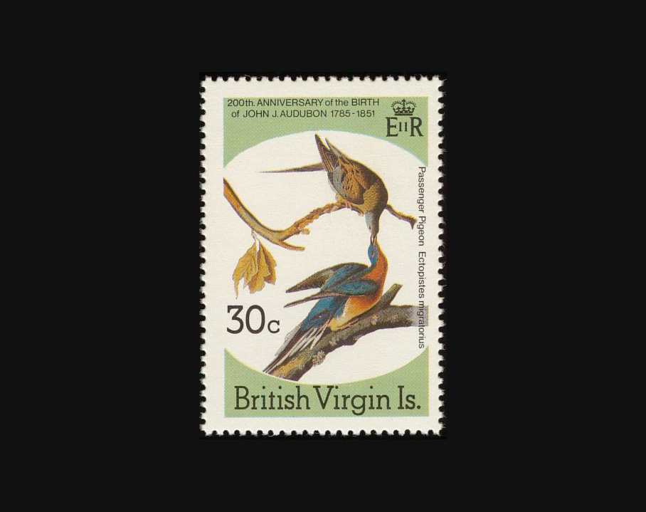 Blog Artimalia, sello postal paloma migratoria de Norteamérica